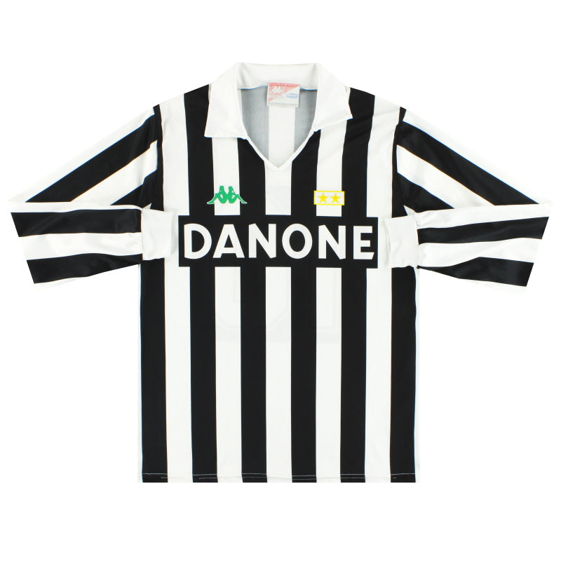 1992-94 Juventus Kappa Home Shirt #10 L/S L Football Shirt
