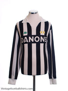 1992-94 Juventus Home Shirt L/S *Mint* L Football Shirt