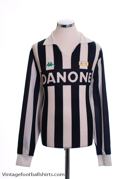 1992-94 Juventus Home Shirt L/S *Mint* L Football Shirt