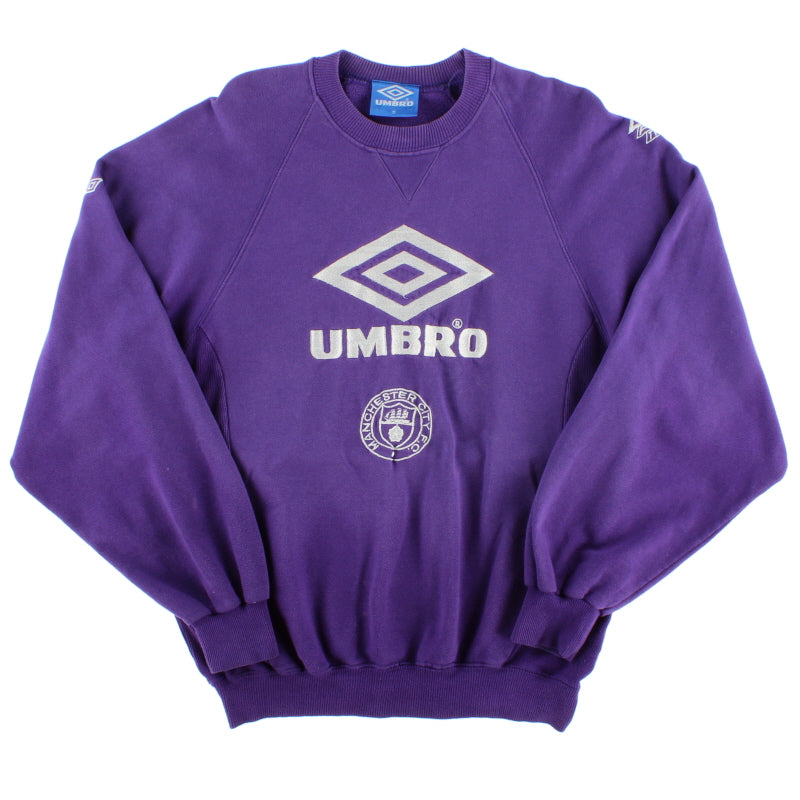 1992-94 Manchester City Umbro Sweatshirt M Sweatshirt