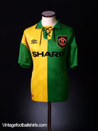 1992-94 Manchester United Newton Heath Third Shirt M Football Shirt