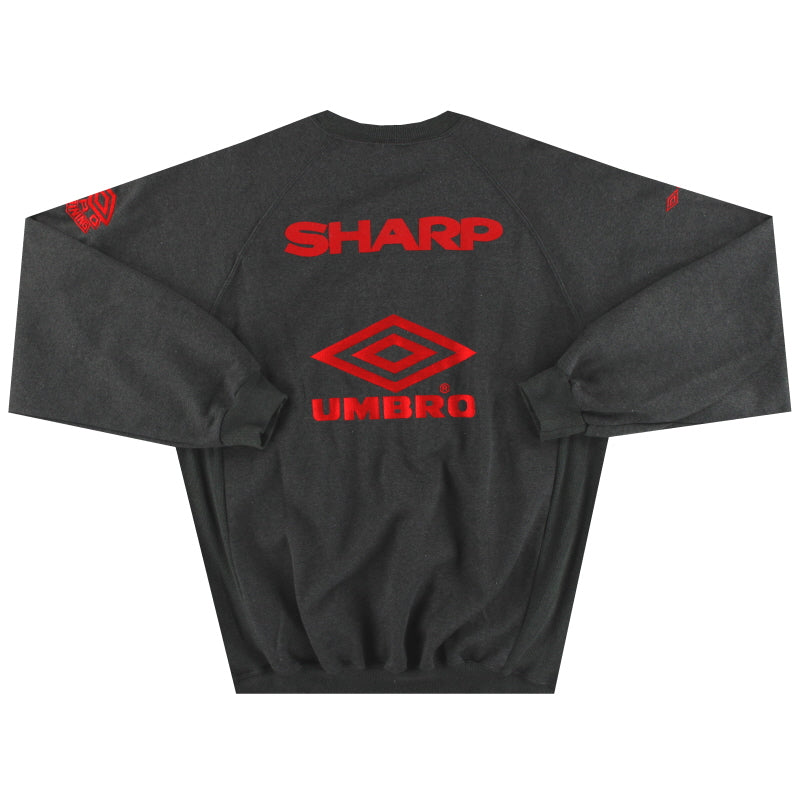 1992-94 Manchester United Umbro Pro Training Sweatshirt *Mint* XL