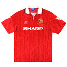 1992-94 Manchester United Umbro 'Champions' Home Shirt *Mint* XL Football Shirt