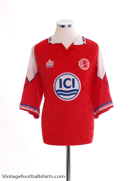 1992-94 Middlesbrough Home Shirt XL Football Shirt