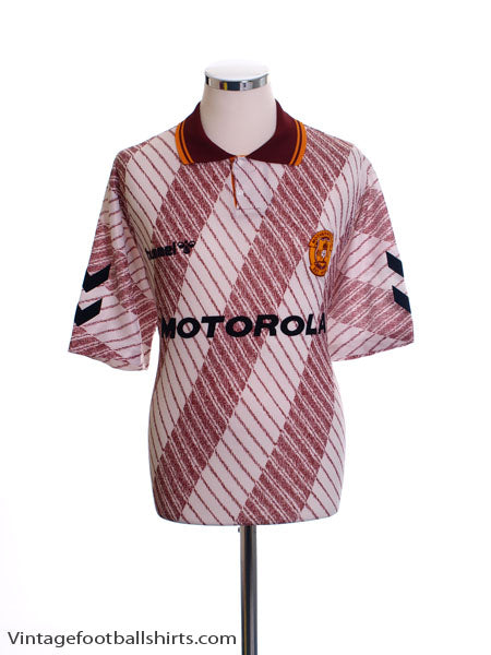 1992-94 Motherwell Away Shirt *Mint* Y Football Shirt