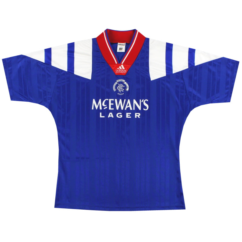 Football Shirts Rangers Mcewans Lager Shirt 1992-1993-1994 Glasgow