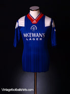 1992-94 Rangers 'Five in a Row' Home Shirt L Football Shirt