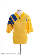 1992-94 Sweden Home Shirt XL Football Shirt