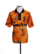 1992-93 Wolves Home Shirt L Football Shirt