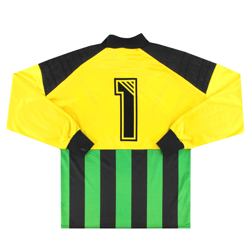adidas サッカーアイルランド代表　1992年〜1994年 1992-94 Ireland adidas Goalkeeper Shirt #1 L 029560 | Vintage