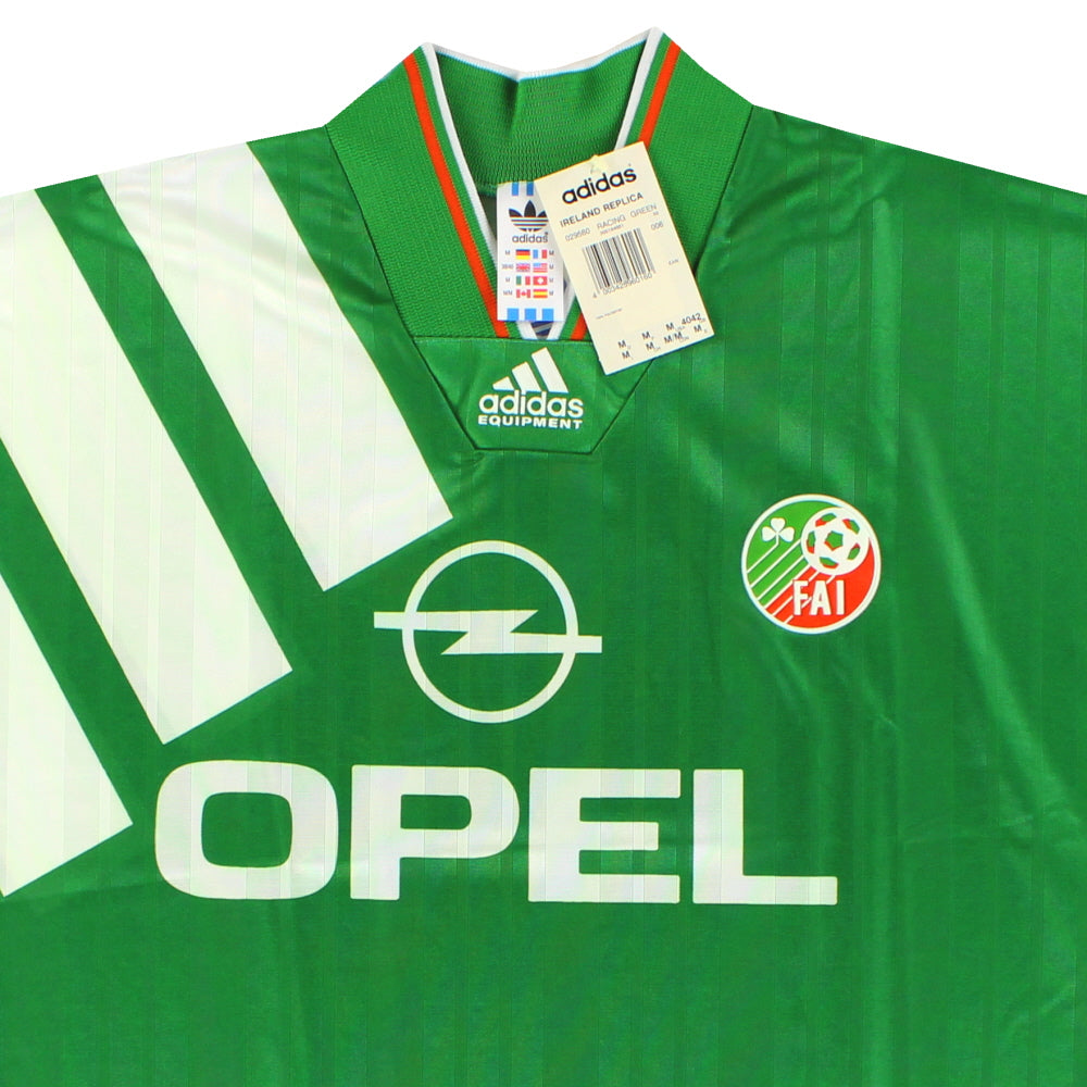 1992-94 Ireland adidas Home Shirt *w/tags* M 029560 | Vintage