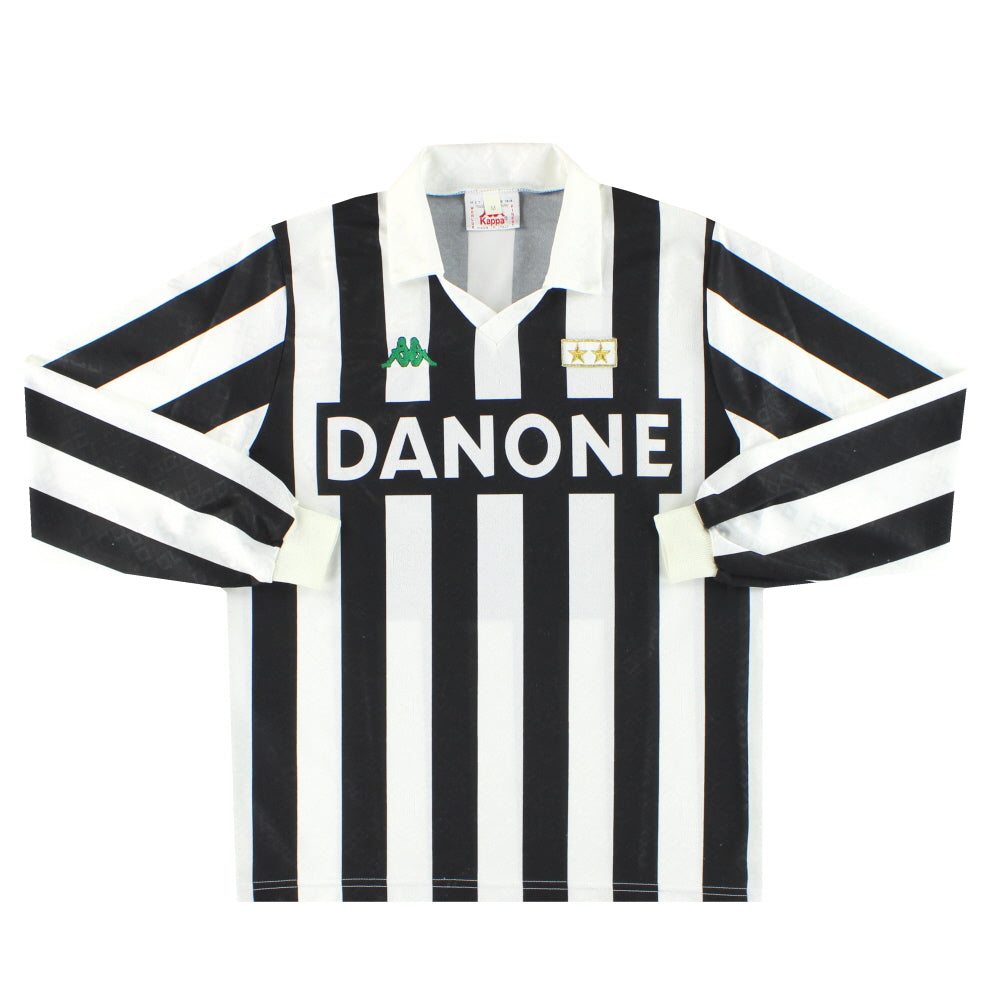 Kappa ユベントス 長袖　1992-93-94 Italy 1992-94 Juventus Kappa Home Shirt L/S *Mint* M | Vintage Football