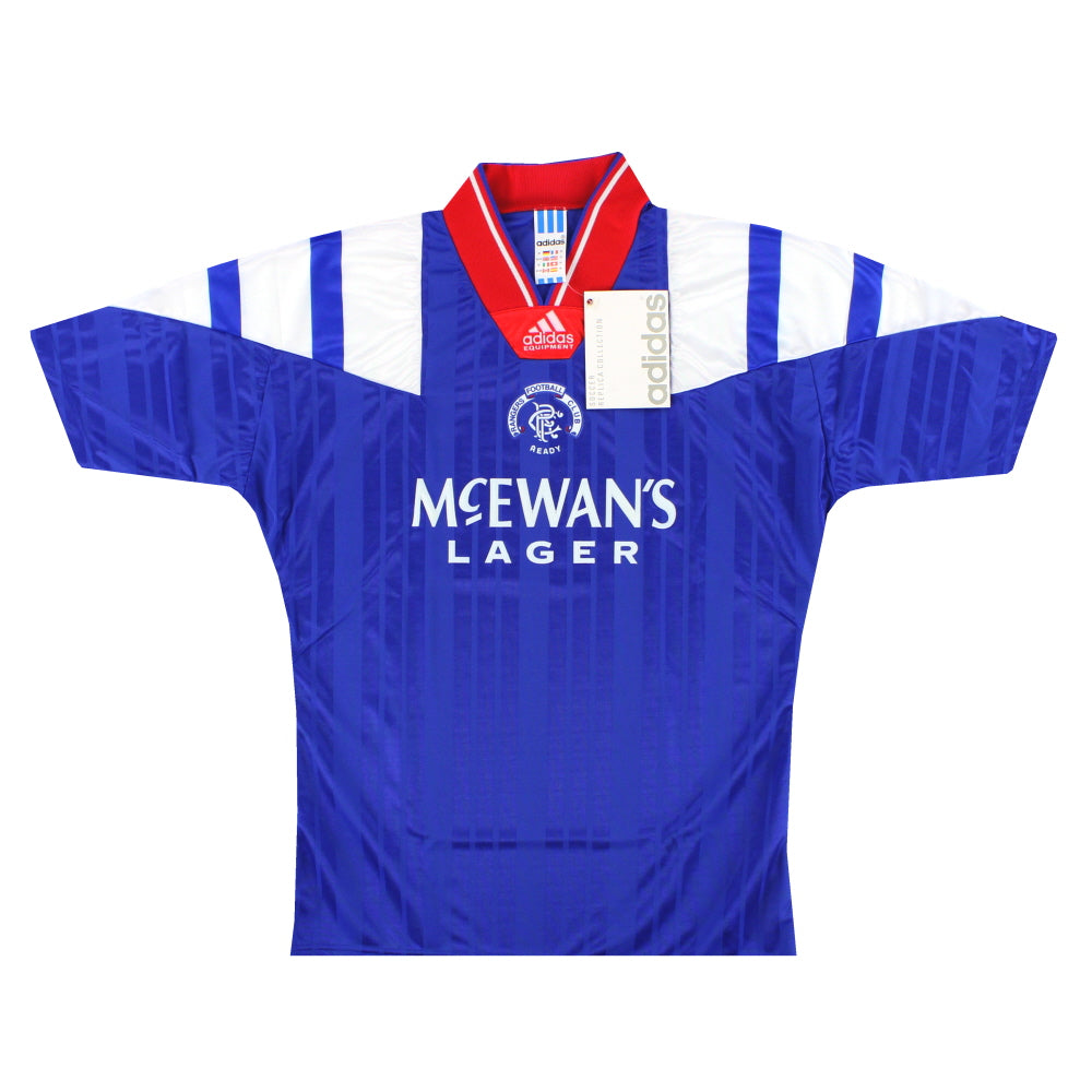 1992-94 Rangers adidas Home Shirt *w/tags* M | Vintage Football Shirts