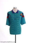1992-95 Barcelona Away Shirt L Football Shirt