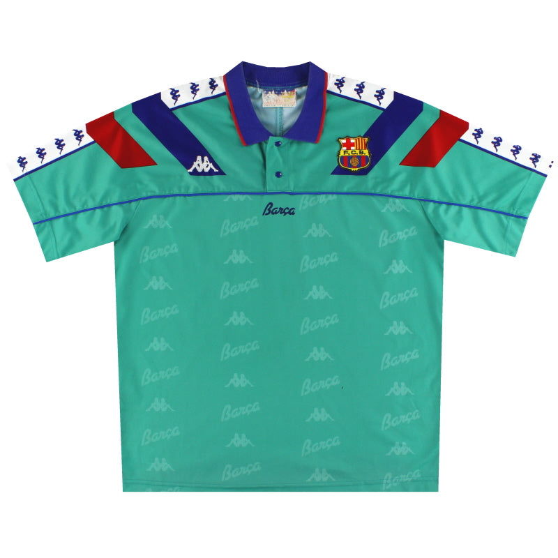 1992-95 Barcelona Kappa Away Shirt M Football Shirt