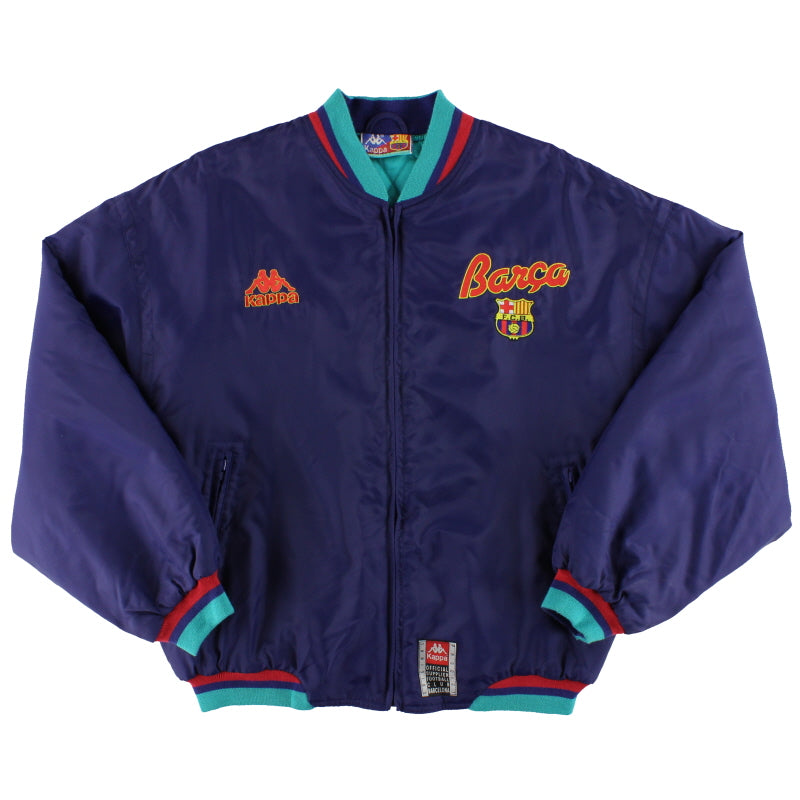 1992-95 Barcelona Kappa Bomber Jacket *Mint* M Jacket