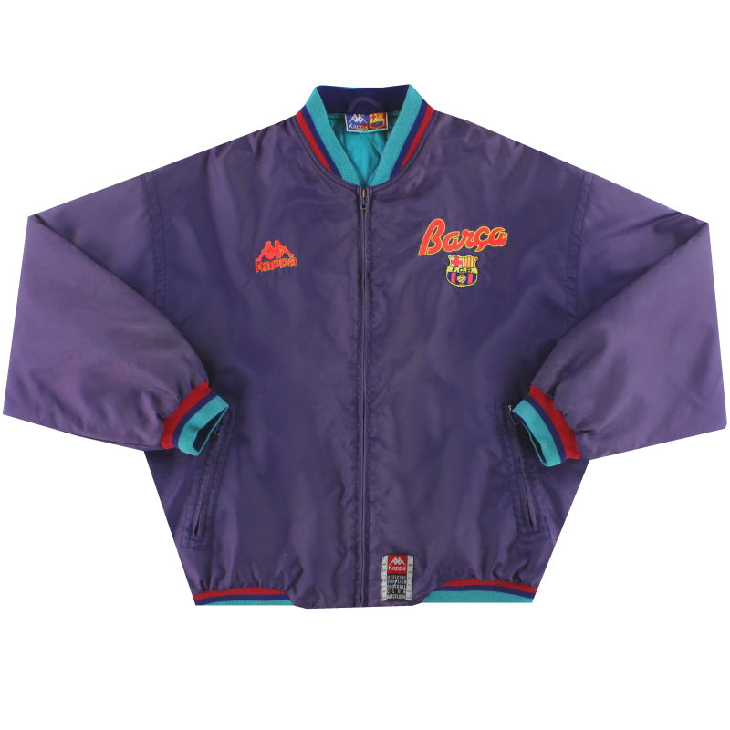 1992-95 Barcelona Kappa Bomber Jacket L Jacket