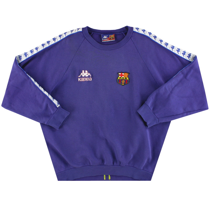 1992-95 Barcelona Kappa Player Issue Sweatshirt L Sweatshirt