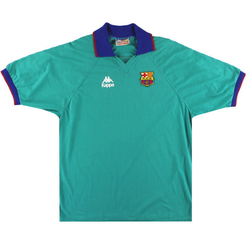 1992-95 Barcelona Kappa Polo Shirt XL Polo Shirt