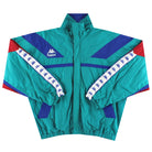 1992-95 Barcelona Kappa Track Jacket L Jacket