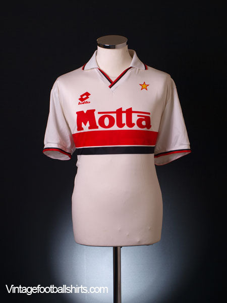 1993-94 AC Milan Away Shirt L Football Shirt