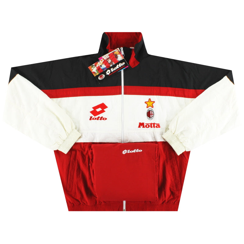 1993-94 AC Milan Lotto Tracksuit *w/tags* S | Vintage Football Shirts