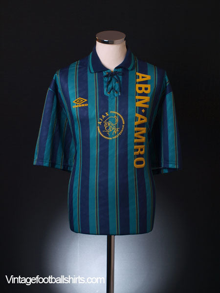 1993-94 Ajax Away Shirt XL Football Shirt