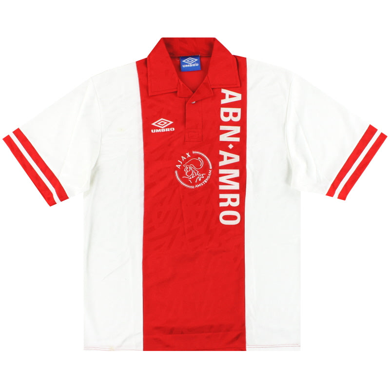 1993-94 Ajax Umbro Home Shirt XL Football Shirt