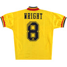 1993-94 Arsenal adidas Away Shirt Wright #8 S Football Shirt