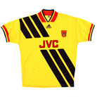 1993-94 Arsenal Away Shirt L Football Shirt