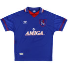 1993-94 Chelsea Umbro Home Shirt XL Football Shirt