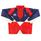 1993-94 Chelsea Umbro Hooded Training Jacket L Jacket