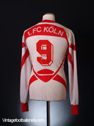 1993-94 FC Koln Home Shirt #9 L/S L Football Shirt