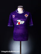 1993-94 Fiorentina Home Shirt L Football Shirt