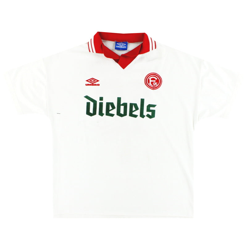 1993-94 Fortuna Dusseldorf Umbro Home Shirt #16 XL Football Shirt