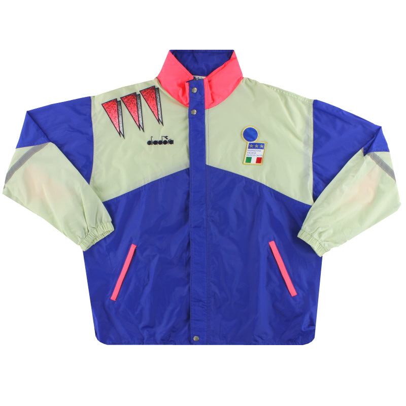 1993-94 Italy Diadora Rain Jacket *Mint* XL  Jacket