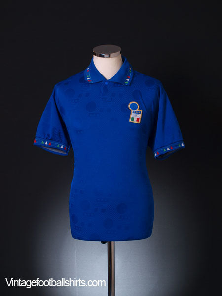 1993-94 Italy Home Shirt *Mint* L Football Shirt