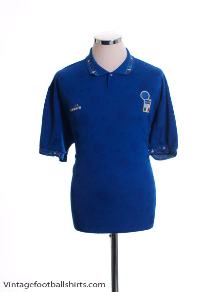1993-94 Italy Home Shirt XL Football Shirt