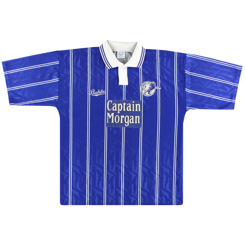 1993-94 Millwall Bukta Home Shirt M Football Shirt