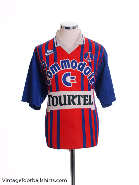 1993-94 Paris Saint-Germain Home Shirt L Football Shirt