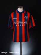 1993-94 Rangers Away Shirt L Football Shirt