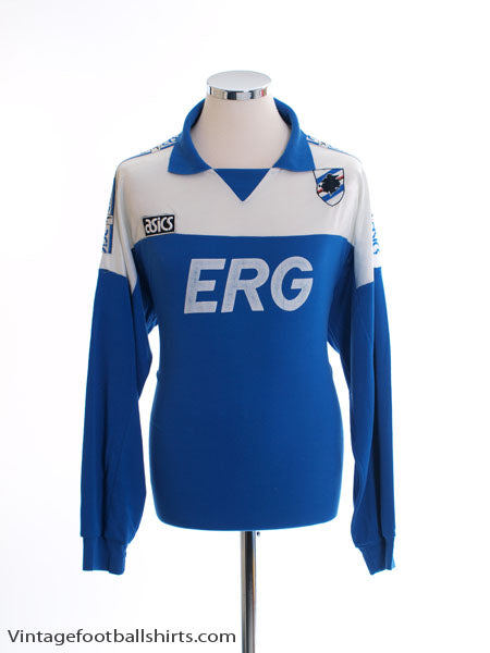 1993-94 Sampdoria Asics Training Top XL Football Shirt