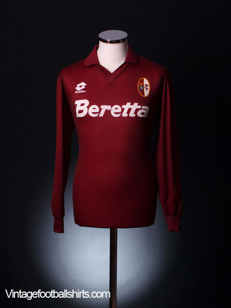1993-94 Torino Home Shirt L/S M Football Shirt