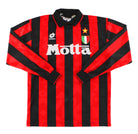 1993-94 AC Milan Lotto Home Shirt L/S M