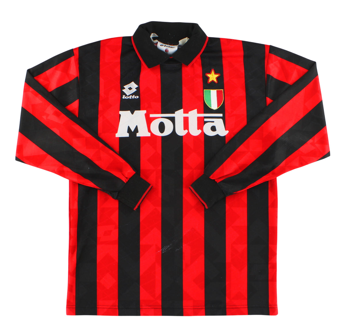 1993-94 AC Milan Lotto Home Shirt L/S M