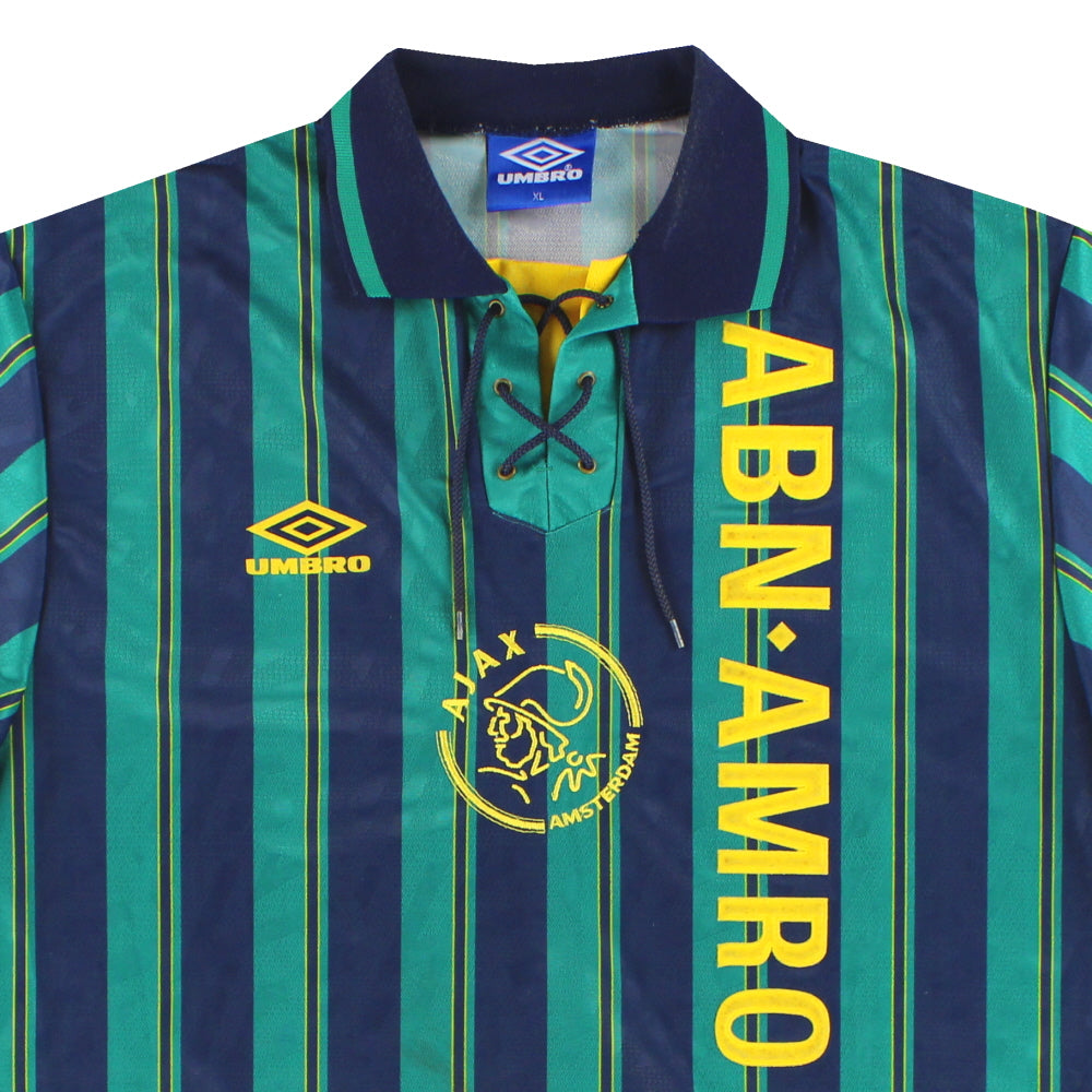 1993-94 Ajax Umbro Away Shirt XL | Vintage Football Shirts