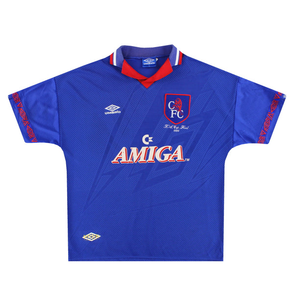 1993-94 Chelsea 'FA Cup Final 1994' Umbro Home Shirt XL | Vintage