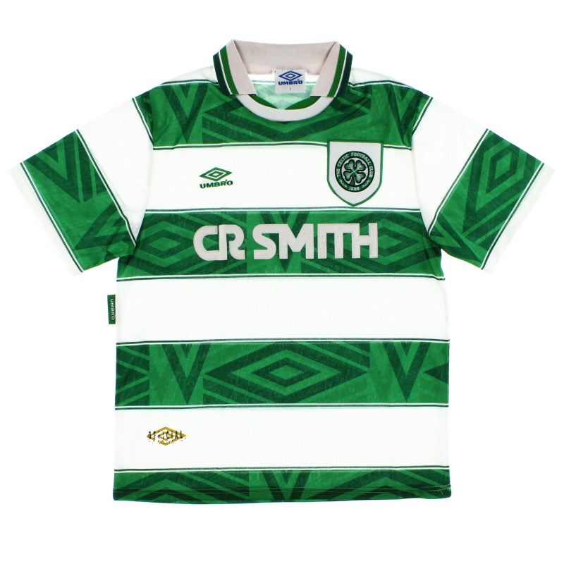 1993-95 Celtic Umbro Home Shirt  XL Football Shirt