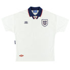 1993-95 England Umbro Home Shirt XL Football Shirt