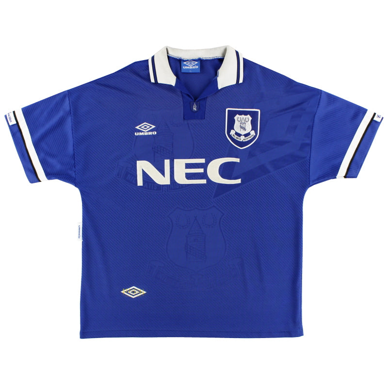 1993-95 Everton Home Shirt XL Football Shirt